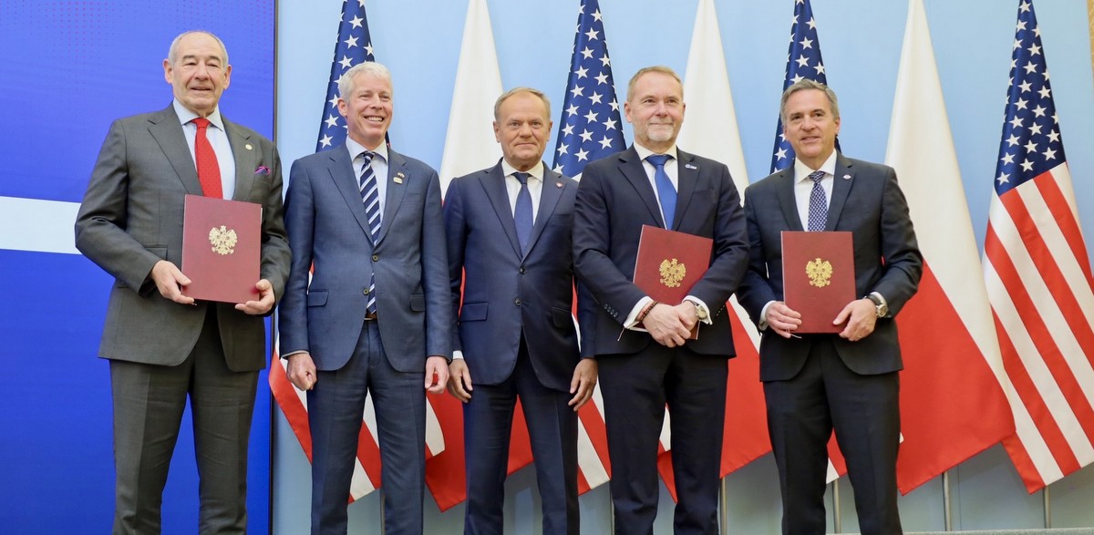 Podpisanie umowy (fot. Polskie Elektrownie Jądrowe)