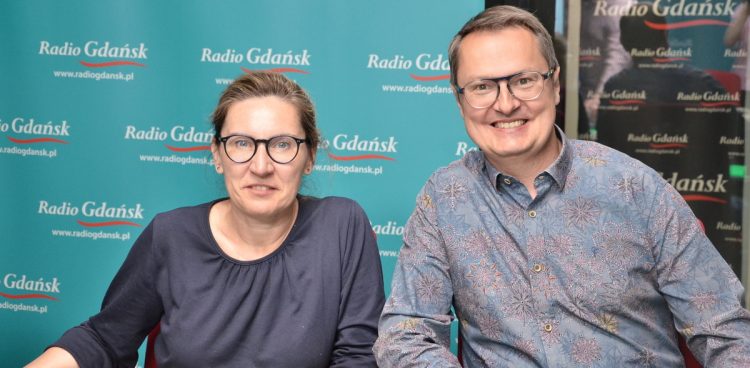 Prof. Iwona Jakimowicz-Pisarska i prof. Bartosz Mika (fot. Radio Gdańsk/Martyna Krawcewicz)