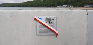 W Gdyni odsłonięto tablicę pamiątkową poświęconą Bohdanowi Sienkiewiczowi (fot. Radio Gdańsk/Marcin Lange)