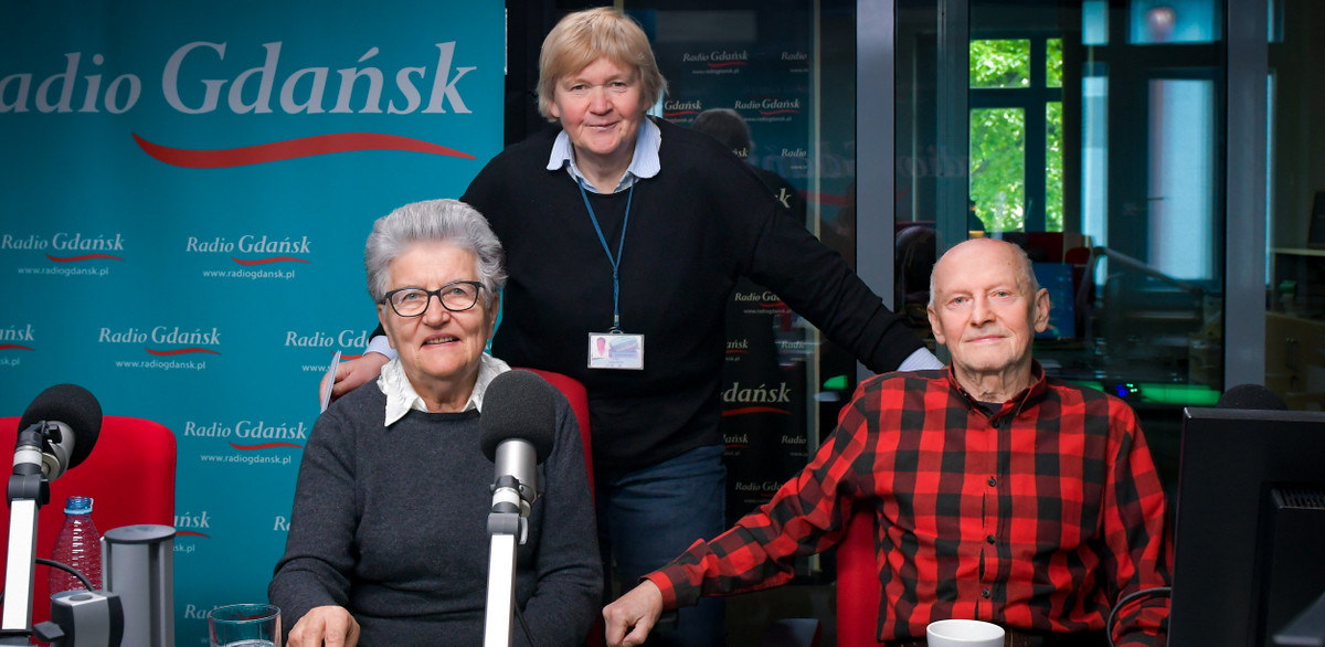 Irena Samson, Anna Rębas, Aleksander Żubrys (fot. Radio Gdańsk/Pola Malańska)