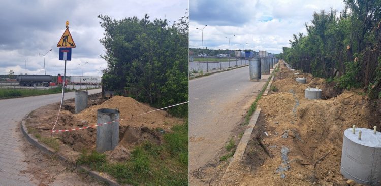 Ekrany dźwiękochłonne wzdłuż Obwodnicy Trójmiasta mają łączną długość około 15 kilometrów (fot. Radio Gdańsk/Sebastian Kwiatkowski)