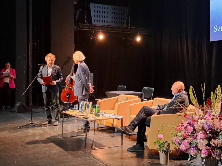 50-lecie debiutu poetyckiego Władysława Zawistowskiego (fot. Radio Gdańsk/Sebastian Kwiatkowski)