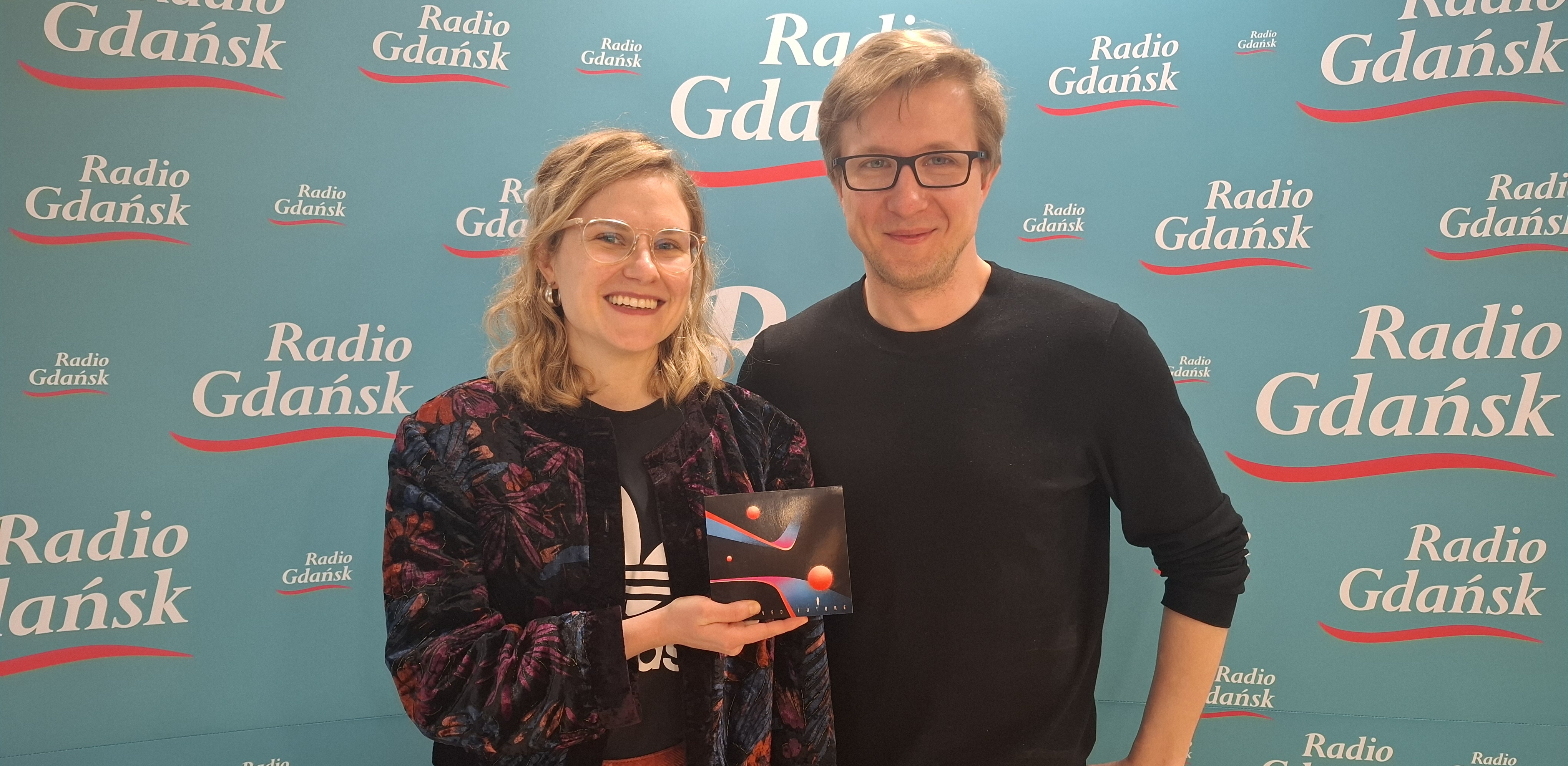 Aleksandra Raczyńska i Michał Ciesielski z grupy Shaevrak (fot. Radio Gdańsk/Kamil Wicik)