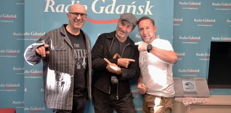 Od lewej: Wojciech Korzeniowski, Arkadiusz Hronowski, Tomasz Galiński (fot. Radio Gdańsk/Piotr Puchalski)
