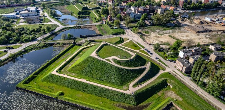 Bastion św. Gertrudy w Gdańsku. 01.05.2024 r. (fot. Krzysztof Mystkowski/KFP)