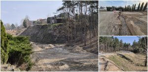 Teren budowy Słupskiego Ringu (fot. Radio Gdańsk/Przemysław Woś)