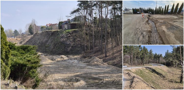 Teren budowy Słupskiego Ringu (fot. Radio Gdańsk/Przemysław Woś)
