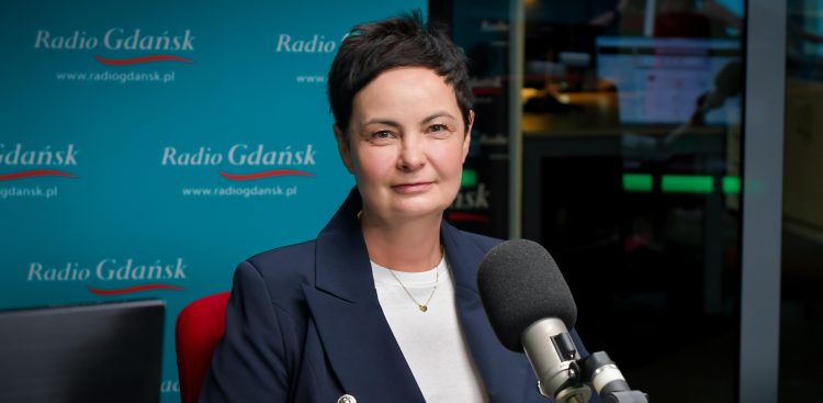 Prof. Danuta Plecka (fot. Radio Gdańsk/Pola Malańska)