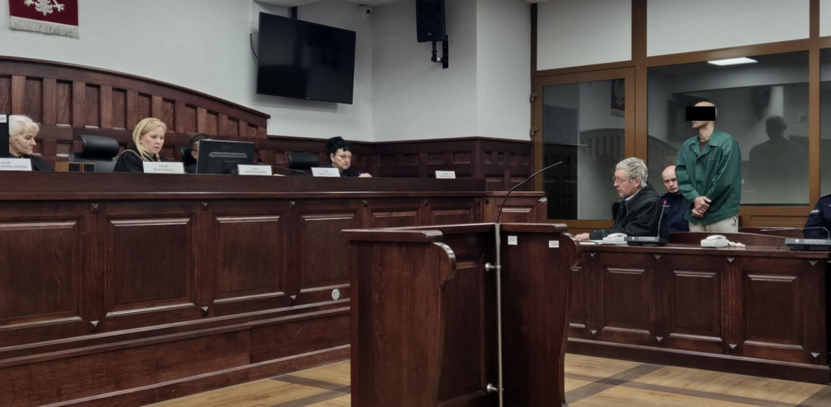 Ferid O. przed sądem w Słupsku (fot. Radio Gdańsk/Przemysław Woś)