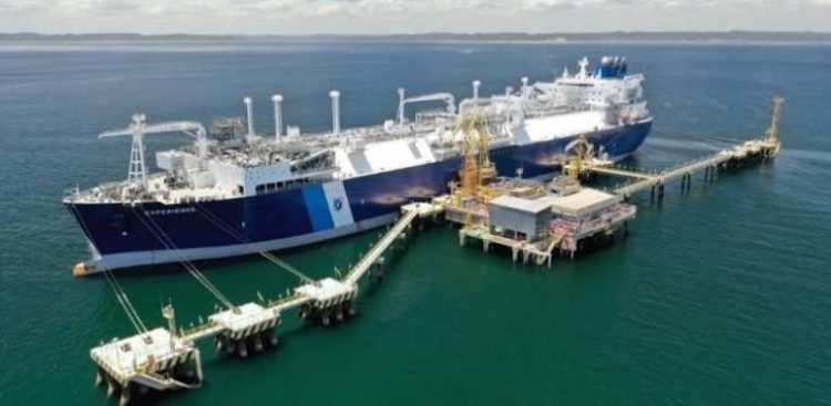 Przykład nabrzeża postojowo-cumowniczego dla jednostki FSRU (graf. petrobras.com)