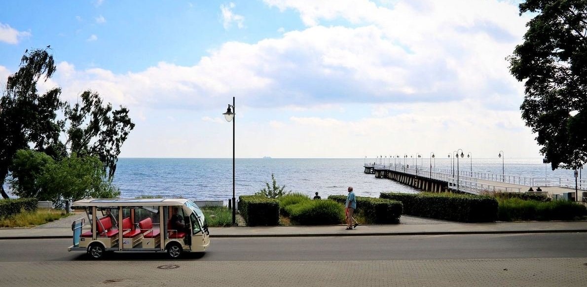 Gdyński meleks przy molo w Orłowie (fot. ZKM Gdynia)