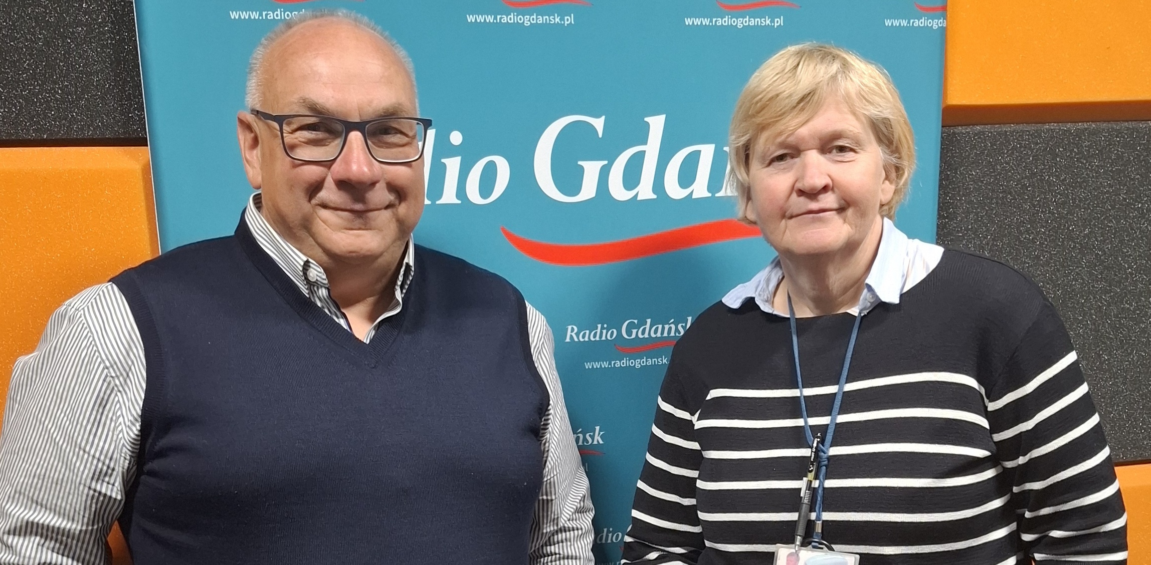 Jacek Chabowski i Anna Rębas (Fot. Radio Gdańsk)