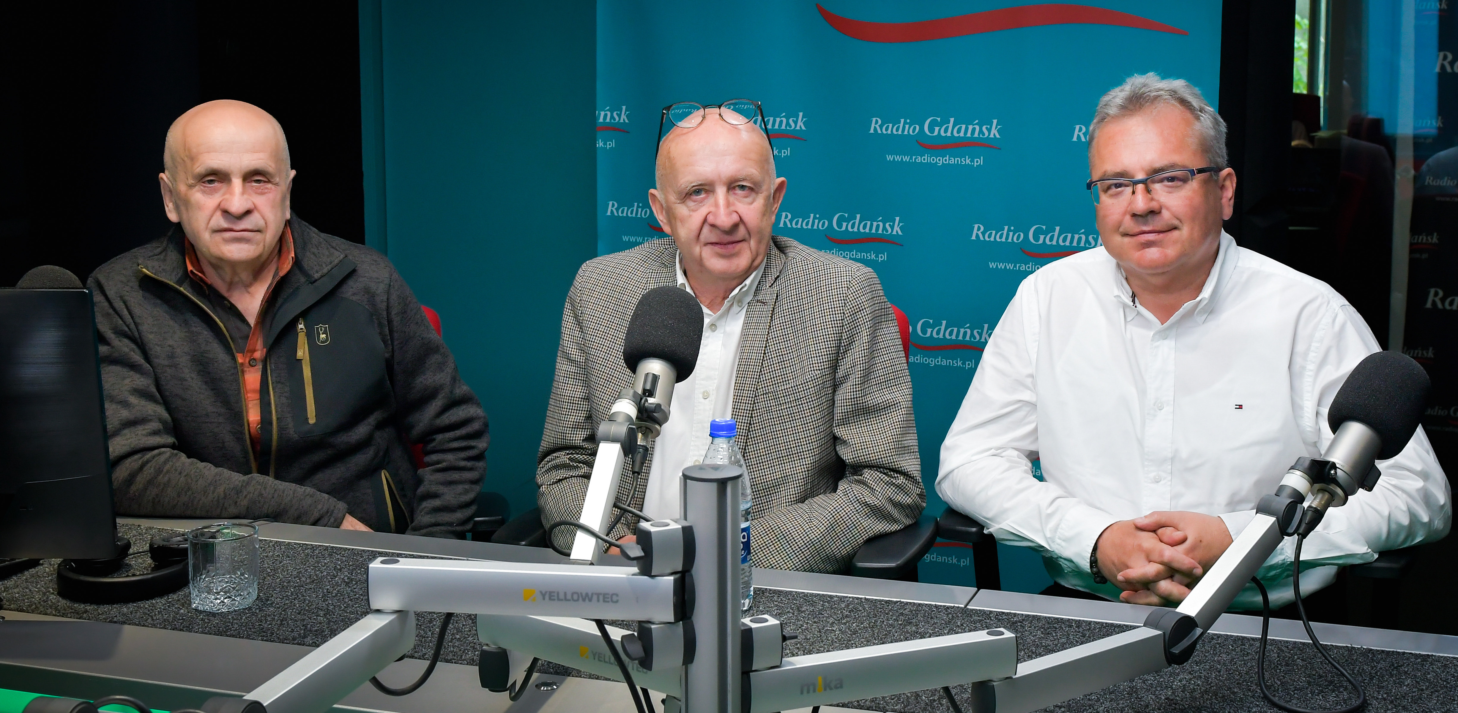 Jacek Michałowski, Piotr Górski i Piotr Górski (fot. Radio Gdańsk/Pola Malańska)