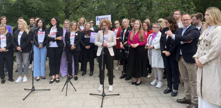 Akcja "Kobiety na Wybory" w Gdańsku - 29.05.2025 r. (fot. Radio Gdańsk/Tymon Nieśmiałek)