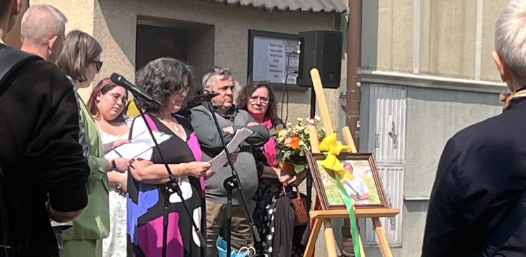 Artura Oliveira stał się patronem skweru w Słupsku (fot. Radio Gdańsk/Joanna Merecka-Łotysz)