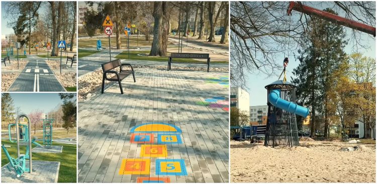 Park przy ul. 8 Maja w Kościerzynie (Fot. Facebook/Dawid Jereczek)