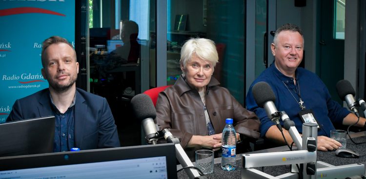 Piotr Olejarczyk, Dorota Sobieniecka i Robert Kwiatek (fot. Radio Gdańsk/Pola Malańska)