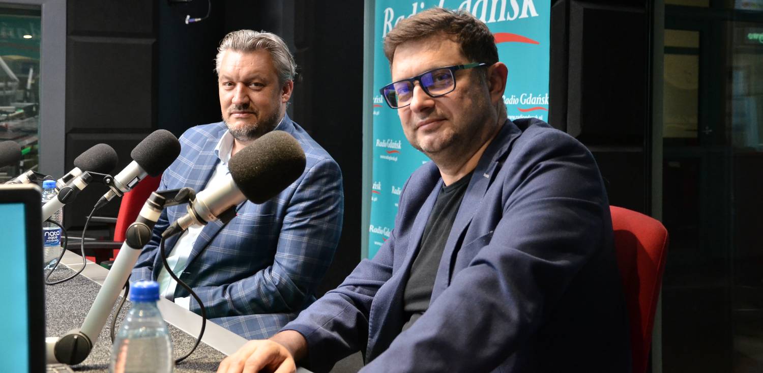 Piotr Robakowski i Rafał Ożarowski (fot. Radio Gdańsk/Piotr Puchalski)