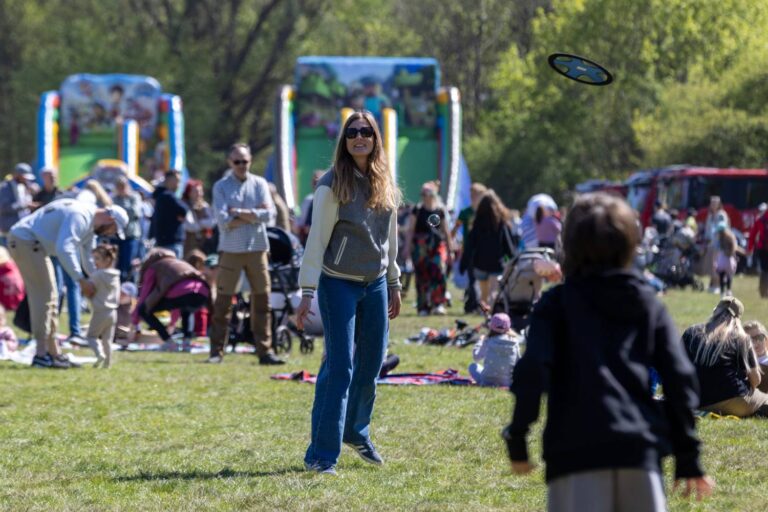 Sopocka Majówka - piknik rodzinny na błoniach w Sopocie, 01.05.2025 r. (fot. Anna Rezulak/KFP)