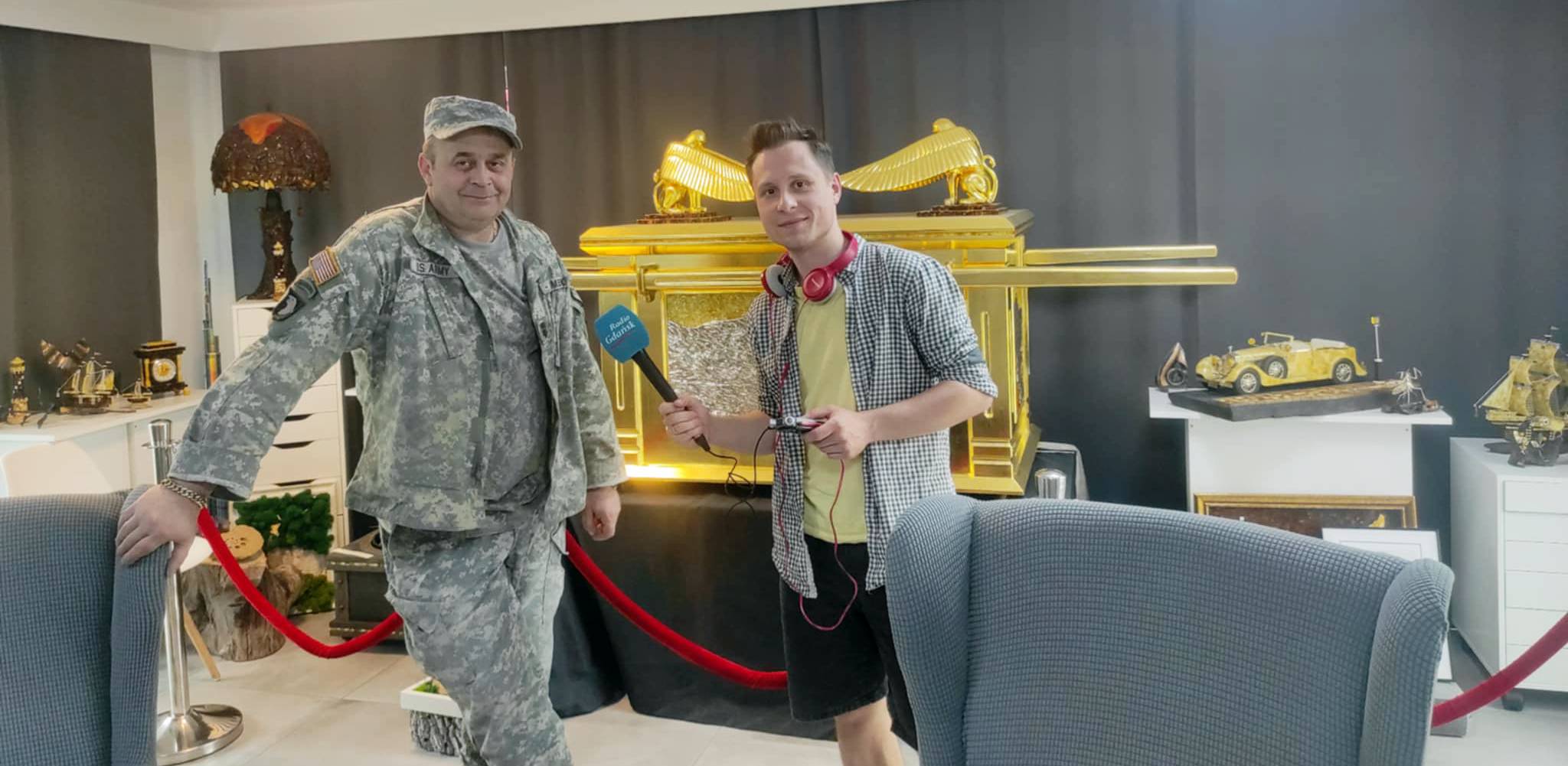 Tomasz Ołdziejewski i Mateusz Czerwiński (fot. Radio Gdańsk/Mateusz Czerwiński)