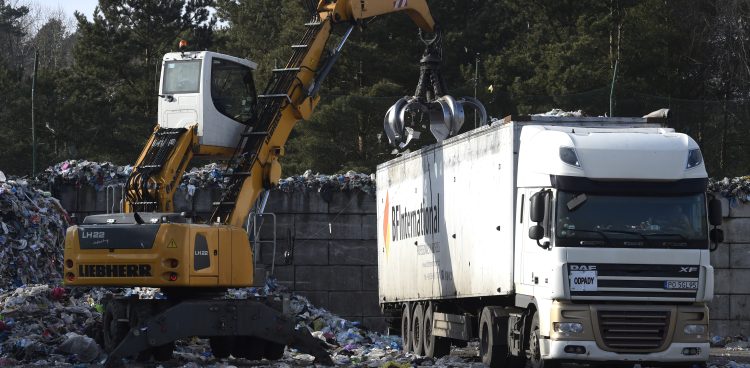 Zakład Utylizacyjny w Gdańsku Szadółkach. (Fot. Maciej Kosycarz / KFP)