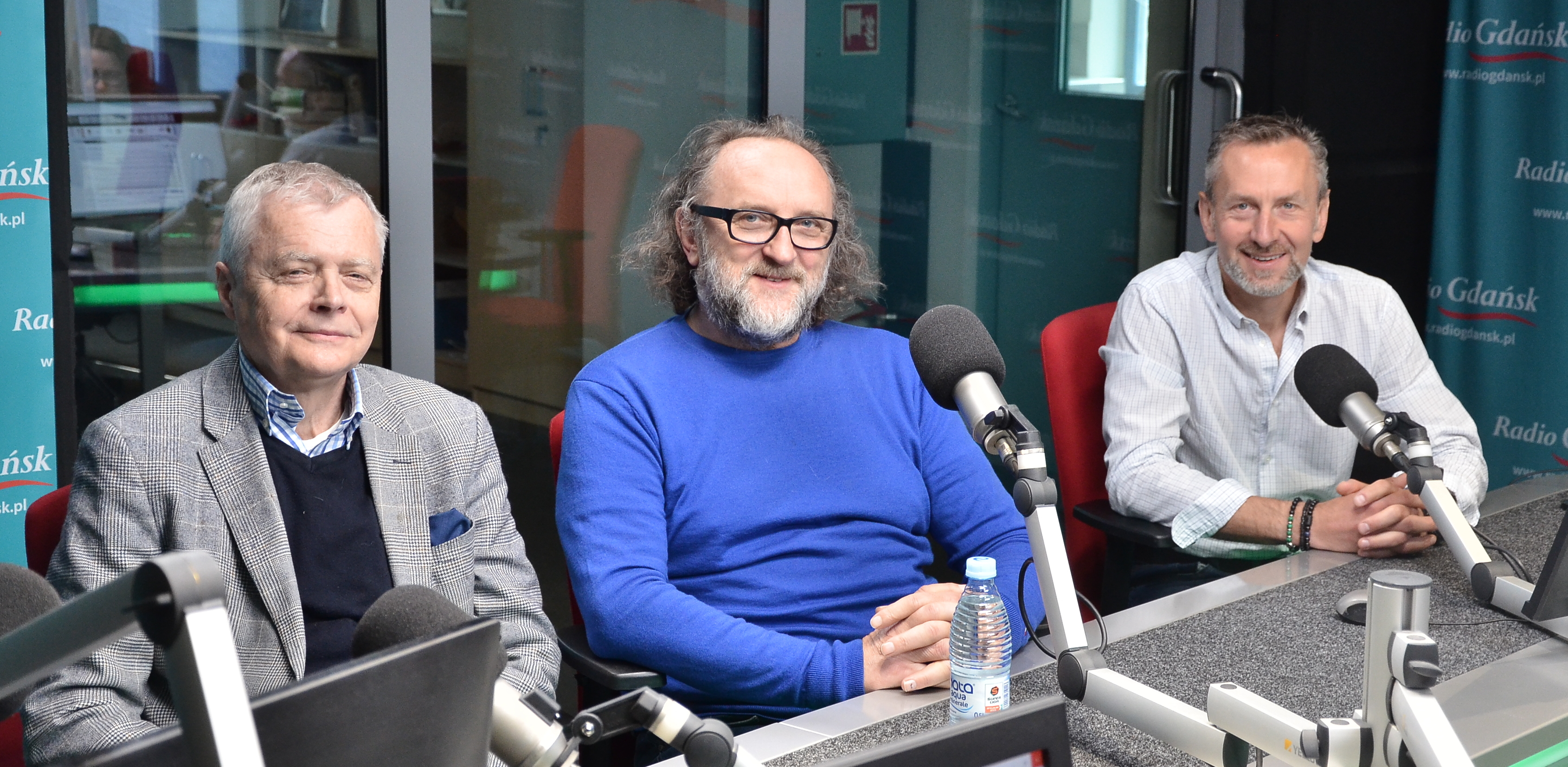 Zbigniew Markowski, Adam Protasiuk i Rafał Dadej (fot. Radio Gdańsk/Adrian Kasprzycki)
