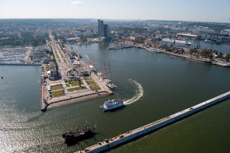 Gdynia z lotu ptaka (fot. Kacper Kowalski/KFP)