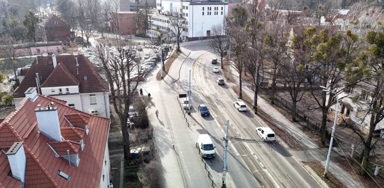 Al. Hallera w Gdańsku w pobliżu Opery Bałtyckiej (fot. DRMG)