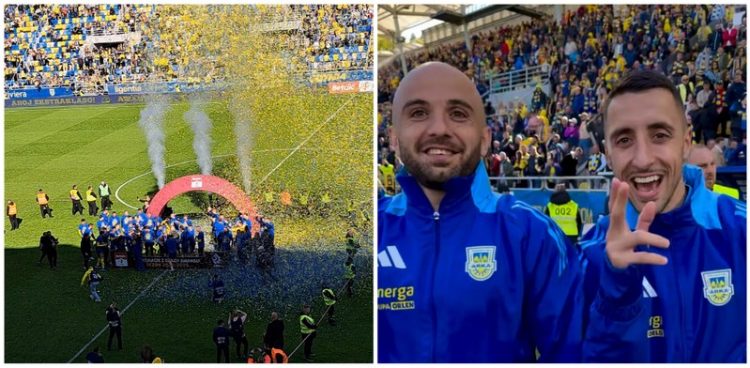 (fot. Radio Gdańsk/Paweł Kątnik, Facebok/Arka Gdynia)