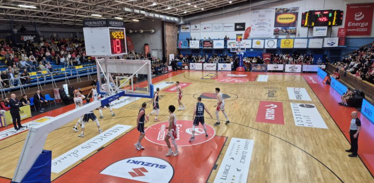 Energa Icon Sea Czarni Słupsk kontra Dziki Warszawa (fot. Radio Gdańsk/Przemysław Woś)