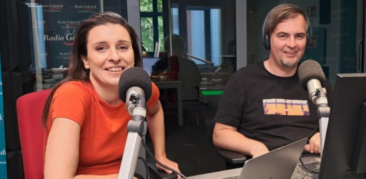 Anna Kądziela-Grubman i Michał Grubman (Fot. Radio Gdańsk/Piotr Puchalski)