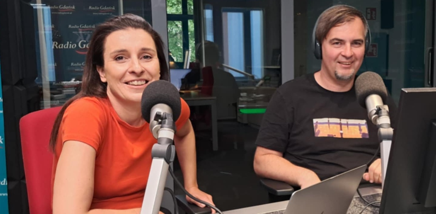 Anna Kądziela-Grubman i Michał Grubman (Fot. Radio Gdańsk/Piotr Puchalski)