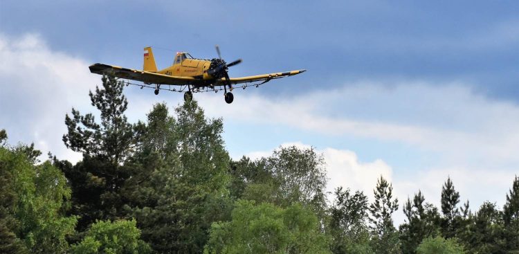 Samolot Dromader (fot. RDLP w Gdańsku)