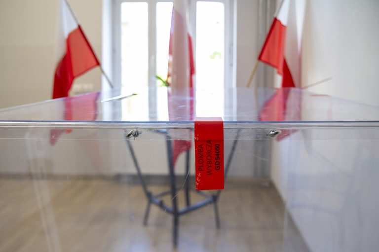 Wybory prezydenckie 2025 w Sopocie. (fot. Anna Bobrowska/ KFP)