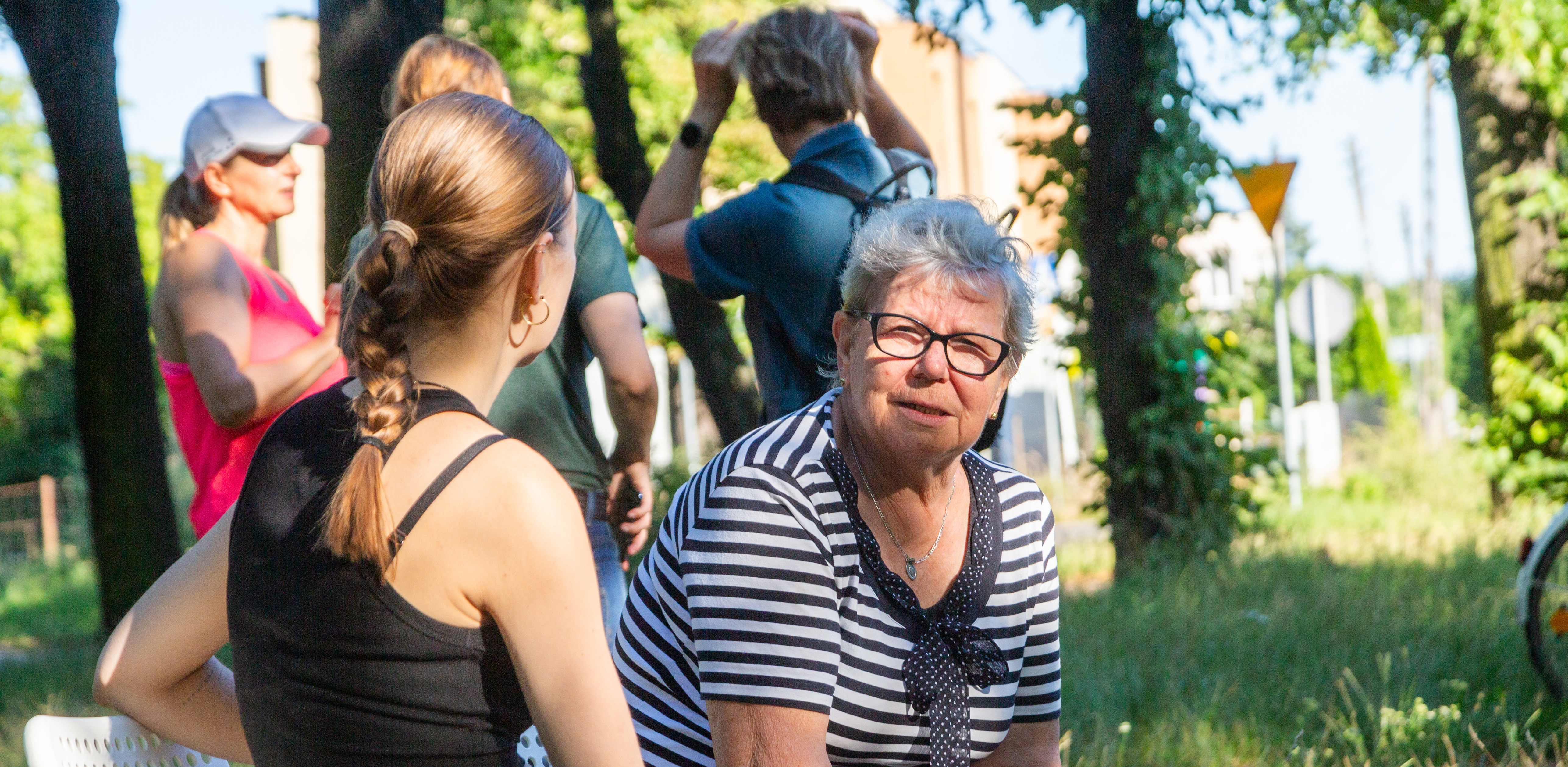 Spotkanie sąsiedzkie Ulicy Uroczej w Gdańsku Oruni, zdjęcie archiwalne (fot. Daniel Słoboda / KFP)
