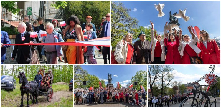 Święto Narodowe Trzeciego Maja, 03.05.2025 r. (fot. gdansk.pl/Grzegorz Mehring/Sztumskie Centrum Kultury/UM Starogard Gdański)