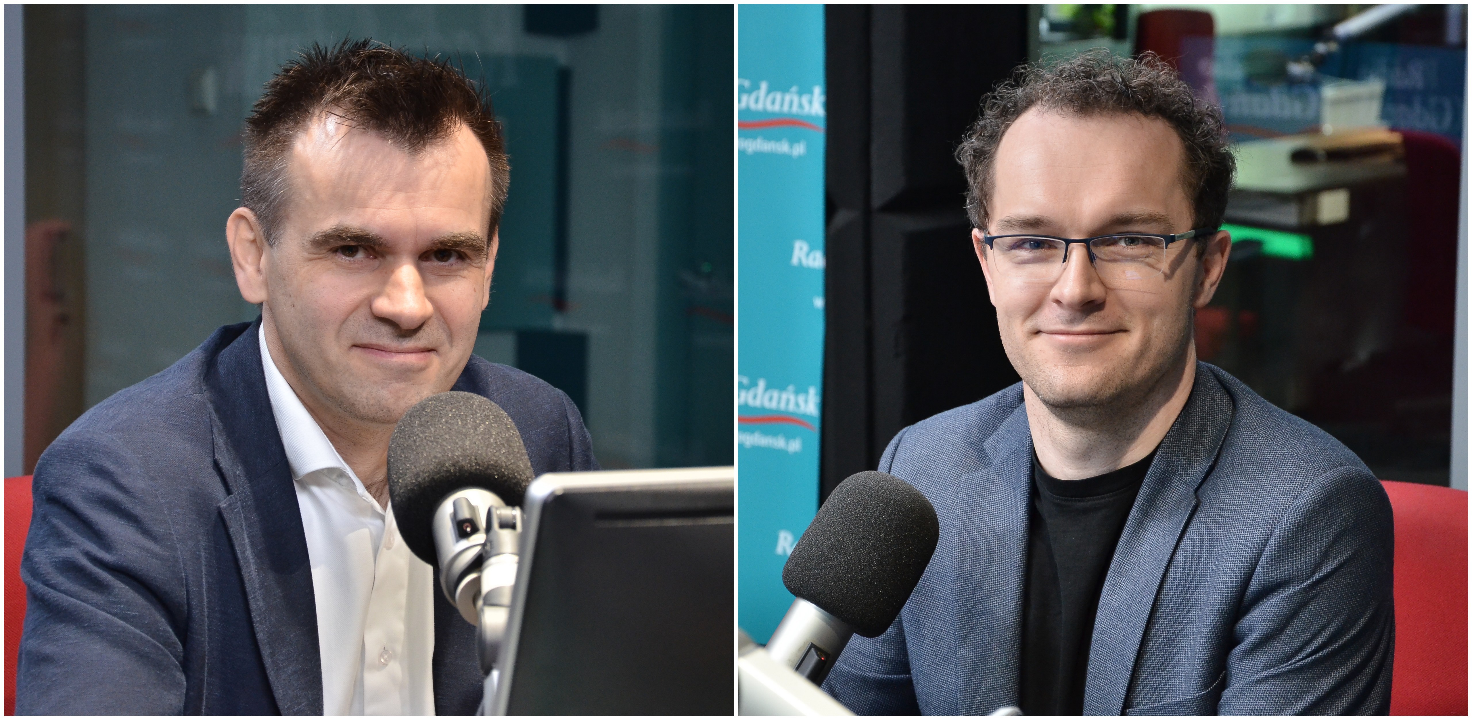 Stanisław Szultka i Arkadiusz Gasperczyk (fot. Radio Gdańsk/Adrian Kasprzycki)