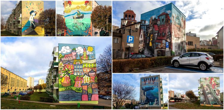 Murale w Tczewie (fot. Daniel Słoboda / KFP)