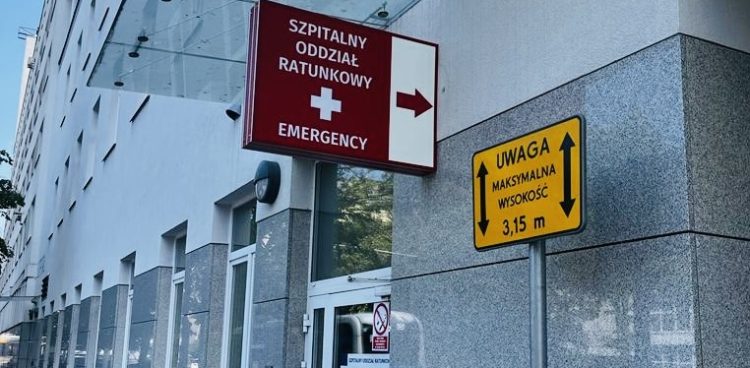 W Szpitalu św. Wincentego a Paulo w Gdyni doszło do ataku na pracowników medycznych (Fot. Szpitale Pomorskie)