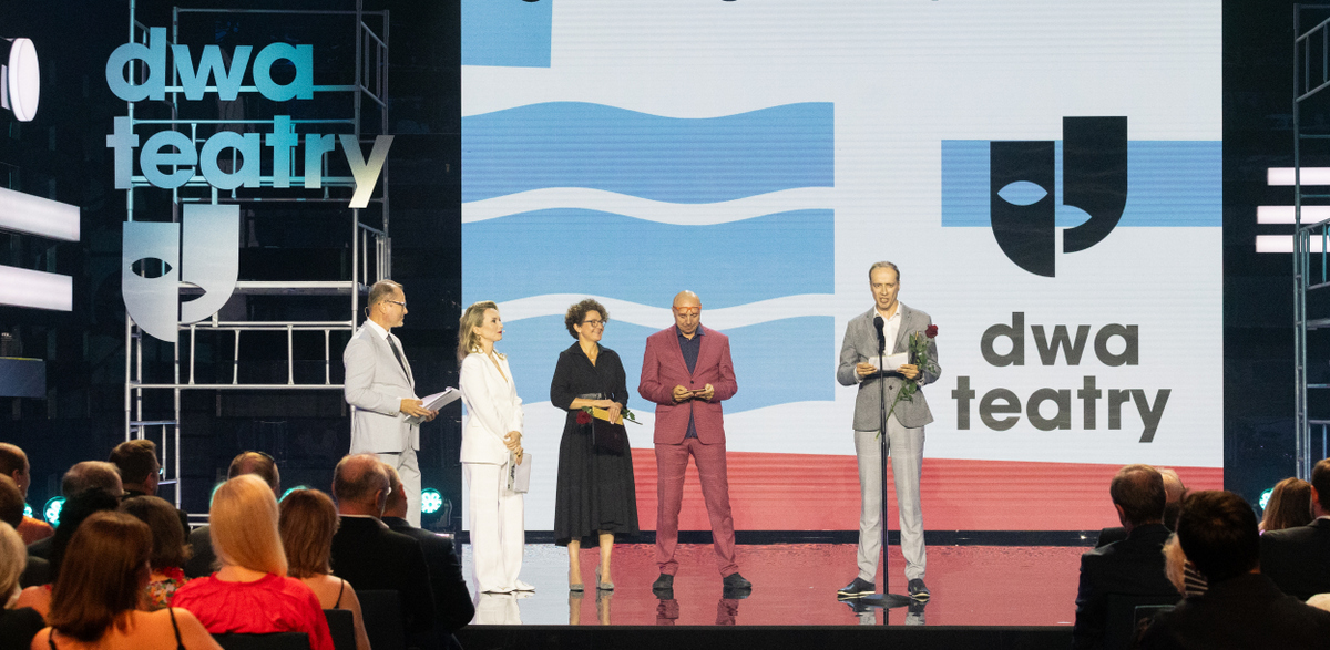 Gala festiwalu "Dwa Teatry" w 2024 roku (fot. KFP/Anna Rezulak)