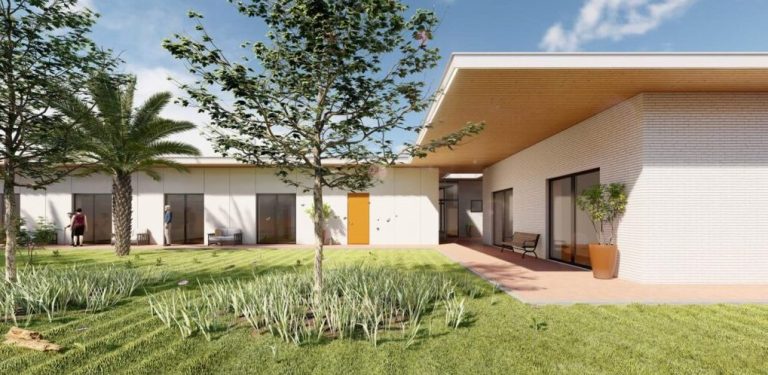 Wizualizacja Centrum Opiekuńczo-Mieszkalnego w Człuchowie (Graf. czluchow.eu)