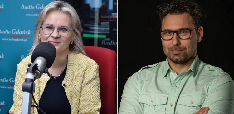 Dr Aleksandra Borowicz, prof. Tomasz Besta (fot. Radio Gdańsk, archiwum prywatne)