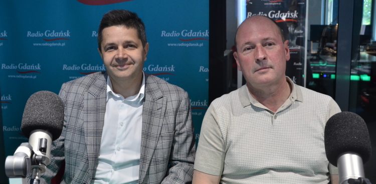 Prof. Marcin Kalinowski, Ireneusz Homa (fot. Radio Gdańsk/Martyna Krawcewicz)