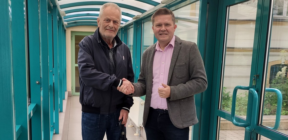 Janusz Trus i Sławomir Siezieniewski (fot. Radio Gdańsk)