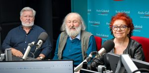 Wojciech Suleciński, Tadeusz Woźniak, Ryszarda Wojciechowska (fot. Radio Gdańsk/Pola Malańska)