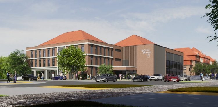 Wizualizacja basenu w gdańskim Wrzeszczu (graf. Miasto Gdańsk)