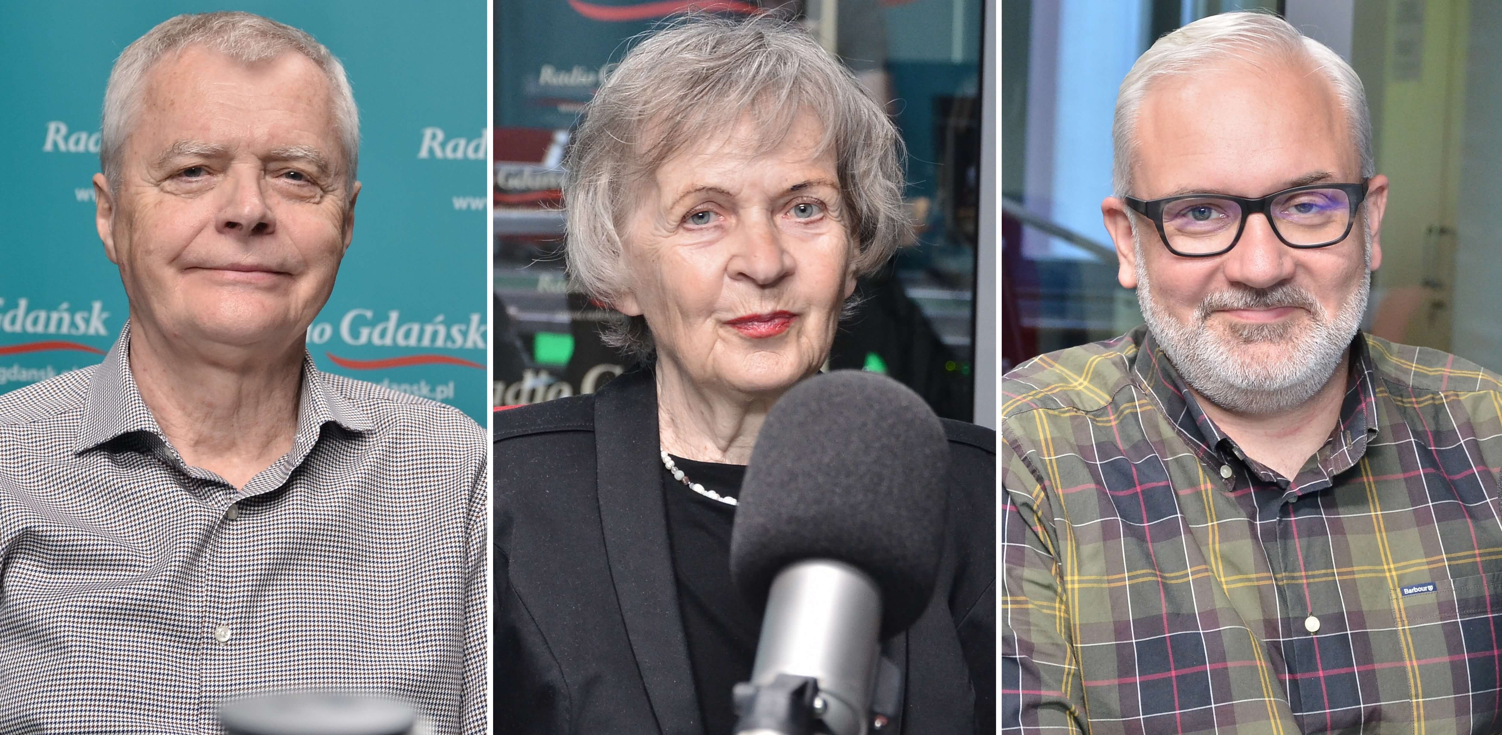 Zbigniew Markowski, prof. Anna Zielińska Głębocka, Robert Raszczyk (Fot. Radio Gdańsk)
