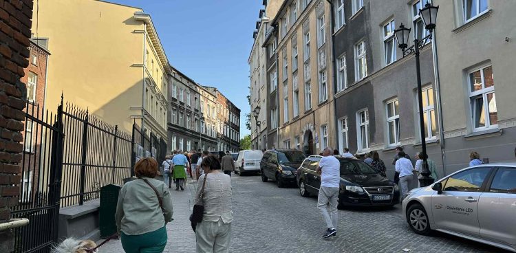 Spacer po Biskupiej Górce w Gdańsku (fot. Radio Gdańsk/Oskar Bąk)