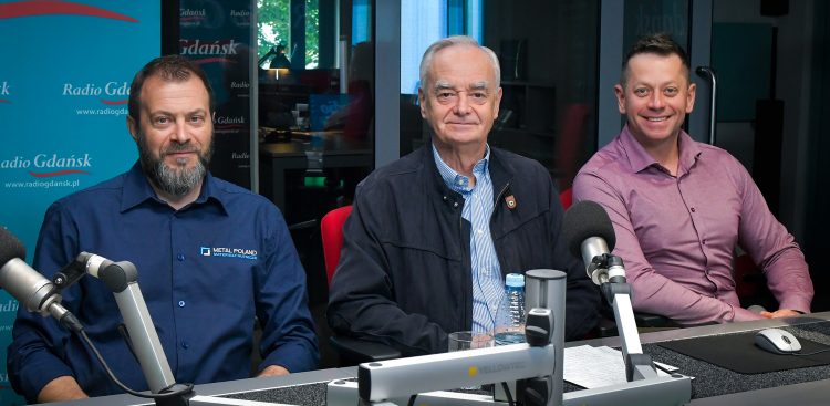 Krzysztof Szóstka, Zbigniew Canowiecki. Przemysław Kitowski (fot. Radio Gdańsk/Pola Malańska)