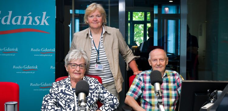 Anna Rębas, Anna Gąsiorowska i Alkeksander Żubrys (fot. Radio Gdańsk/Pola Malańska)